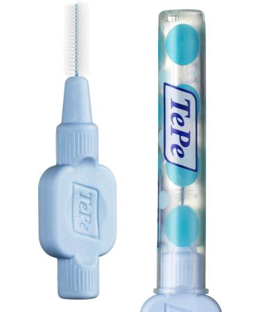 TePe Interdental Brush Extra Soft Blue - Pack of 3 (1 x 8 Pieces) | Best for Comfortable Dental Care | International Shipping Available - Buy Online on GoSupps.com