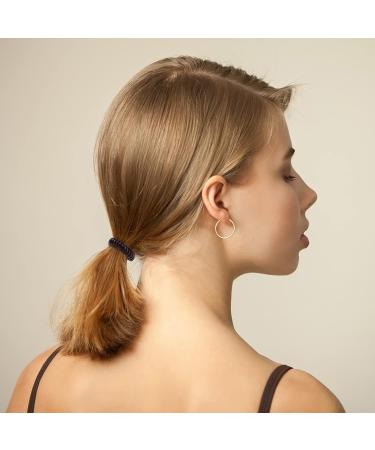 Spiral Hair Ties - 10 Pack Kink-Free Colorful Coil Ponytail Holders for All Hair Types - Buy Online on GoSupps.com