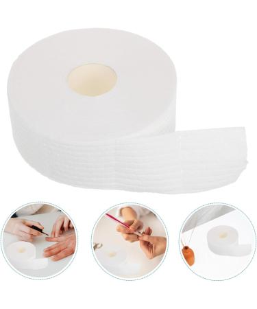  Healvian Healvian 1 Roll Nail Pads Nail Polish Wipes Gel Polish Remover Pads Travel Nail Polish Remover Fast Nail Polish Removal Nail Cotton Balls Nail Pads White Cotton Sheet - Buy Online on GoSupps.com