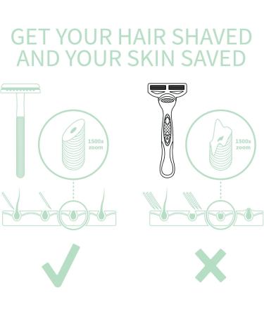 Metal Safety Razor in Mint Green | Eco-Friendly Plastic Free Shaving | Bambaw - Buy Online on GoSupps.com