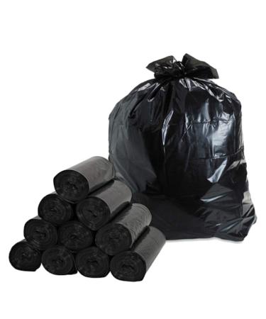 Toneco strong garbage bags 240l - 100% recycled - black - 100 cm x 125 cm - 20 bags - camping household industry - (20 to 300 sacks) (20) - Buy Online on GoSupps.com
