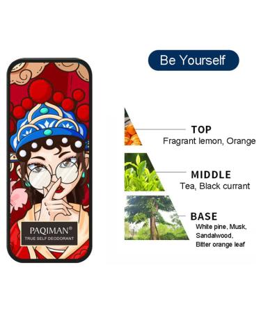 Solid Perfume Set Scent Personal Fragrance All Natural Ancient Chinese Craftsmanship for Women Girls Man Travel Friendly with Jar Peking Opera Fashion Style - Buy Online on GoSupps.com