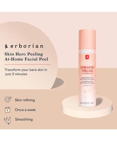 Erborian Skin Hero Facial Peel Mask - White Ginseng Reduces Pores & Fine Lines Korean Skincare 1.8 Oz - International Shipping Available - Buy Online on GoSupps.com