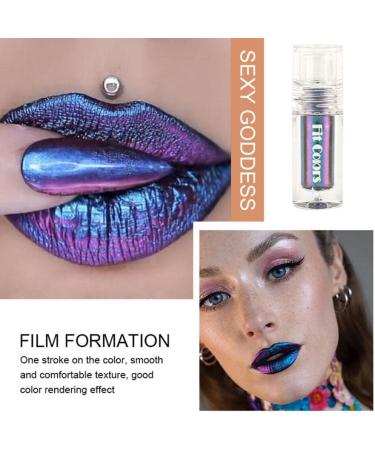 High Pigment Multi Chrome Glitter Eyeshadow 02# - Waterproof, Long Lasting, Smudge Proof Liquid Eye Shadow - Metallic Matte Finish, Quick Drying - Buy Online on GoSupps.com