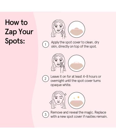 Grace & Stella Pimple Patches for Face - 72 Hydrocolloid Acne Patches | Vegan & Cruelty-Free Blemish Stickers Dermatologist Tested - Buy Online on GoSupps.com