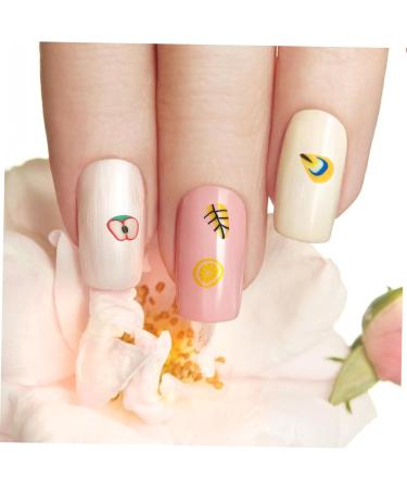 Housoutil 4 Packs Nail Art Polymer Clay Nail Art Craft Diy Nail Decoration Fruit Pattern Nail Decorations Diy Fruit Nail Art Fruit Slices Resin 3d Manicure 11X7cm Colorful - Buy Online on GoSupps.com