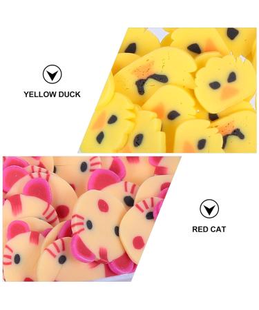 Shop 2 Boxes Cut Sound Fruits Bracelet & Loose Pearl Nail Art - Colorful 3D Epoxy Charms for Creative Nail Decorations - Buy Online on GoSupps.com