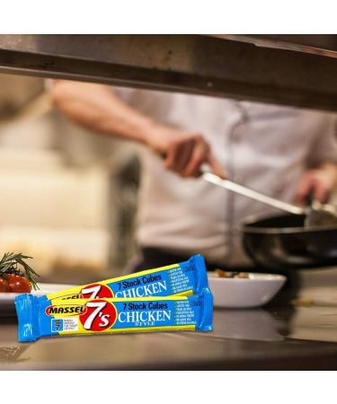  Massel Massel 7's Vegan Stock Cubes - Gluten Free Chicken Stock Flavor - 35g Pack of 30 Stock Cubes - Buy Online on GoSupps.com