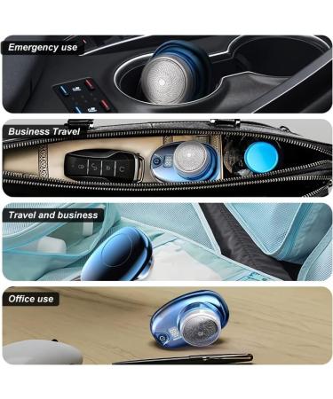 Buy Head Shavers for Bald Men - Portable Mini Electric Razor | Upgrade Black Shaver for Smooth Shaving - Buy Online on GoSupps.com