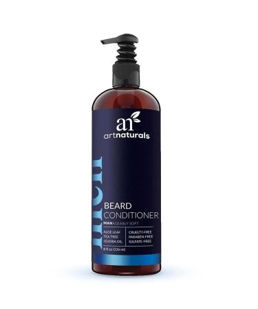 Artnaturals Natural Beard Deep Conditioner - (8 Fl Oz / 236ml) - Infused with Aloe Vera  Tea Tree and Jojoba Oil