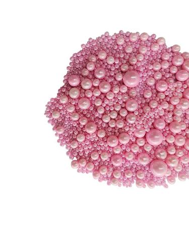 Edible Pink Pearl Sugar Decor - 120g | Perfect for Birthday Halloween Thanksgiving & Christmas Desserts - Buy Online on GoSupps.com