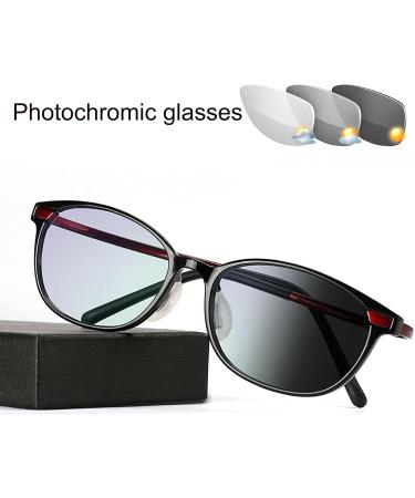 JHDXL Stylish Reading Glasses with Spring Hinges - +2 Black Blue Computer Readers for Clear Vision - Buy Online on GoSupps.com