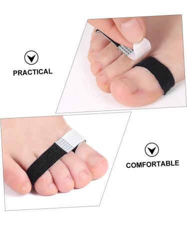 FRCOLOR 5pcs Chic Wrap Feet Divider Separator - Black Valgus Stretcher and Bunion Protector - Buy Online on GoSupps.com