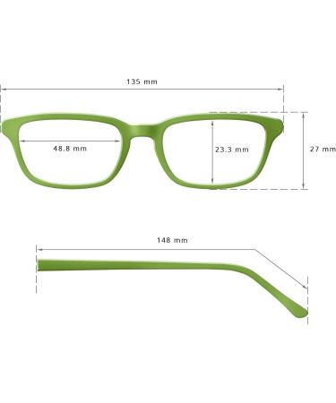 Edison & King Practical Reading Glasses - Premium +1.00 dpt Lenses in Brown | Two Wearing Options for International Shipping - Buy Online on GoSupps.com