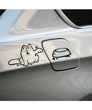 NyxSeat 4 Funny Cat Car Stickers - Unique Designs International Shipping for All Cars - Buy Online on GoSupps.com