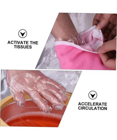 LIFKOME Ensemble de Soins Mains et Pieds Spa Moufles en Paraffine Hydratants Chaussettes en Coton Taille Unique Accessoires Exfoliants pour Bain de Paraffine Produits Couleur Al atoire - Buy Online on GoSupps.com