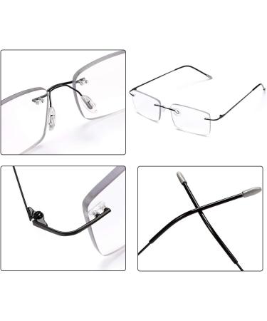 Devirld Progressive Multifocal Reading Glasses for Men & Women - Photochromic Sun Readers with Anti-Glare & Blue Light Filter - Black 1.5x - Buy Online on GoSupps.com
