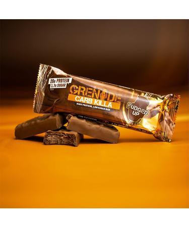 Buy Grenade Carb Killa High Protein Low Sugar Candy Bars - Fudged Up (12x60g Pack of 6) - International Shipping Available - Buy Online on GoSupps.com