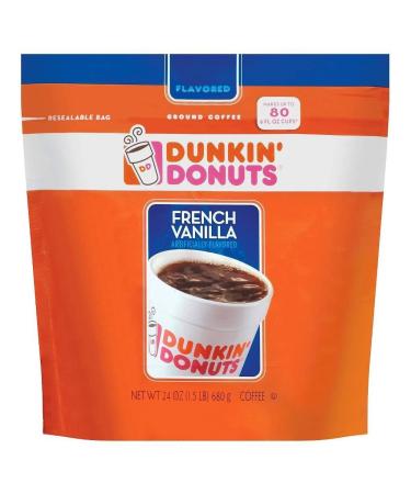 Dunkin' Donuts French Vanilla Ground Coffee