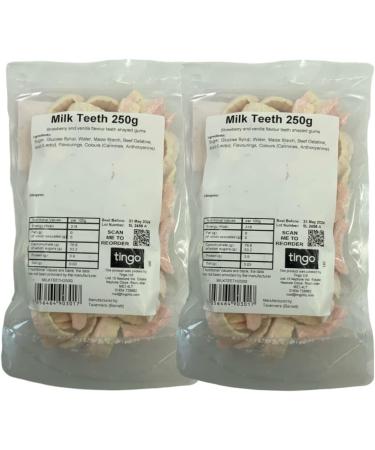 Barratt Original Milk Teeth 500 Gram Bag (1/2 Kilo) - Buy Online on GoSupps.com