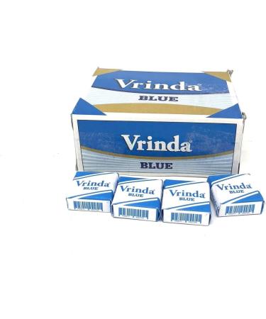 Vrinda Blue Squares - Premium Box of 48 | International Shipping Available - Buy Online on GoSupps.com