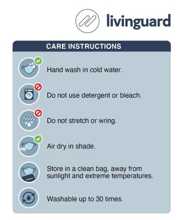 Livinguard PRO MASK - 3-Layer Adjustable Washable Reusable Face Mask (Cosmic Red S) | International Shipping Available - Buy Online on GoSupps.com