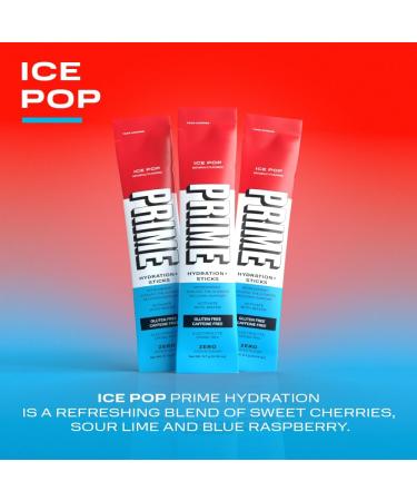 PRIME HYDRATION - Sticks Variety Pack  Hydration Powder Single Serve Sticks Electrolyte Powder On The Go Low Sugar Caffeine-Free - Vegan - 30 Sticks - Buy Online on GoSupps.com