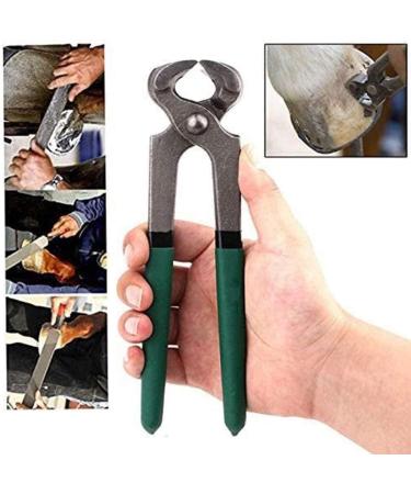iksya Horse Hoof Nippers Trimmer - Professional Horse Farrier Tool Trimming Shears Nail Clippers for Goats Sheep Pigs Cattle Horses with Rubber Grip (Color : Green) - Buy Online on GoSupps.com