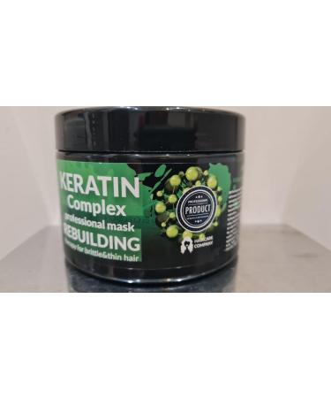 RONNEY Keratin Hair Mask for Fine Brittle Hair - Salon Deep Conditioning Hair Mask for Hair Repair Treatment - Professional Rebuilding Keratin Treatment that Strengthens Softens & Add Shine - 300 ml - Buy Online on GoSupps.com