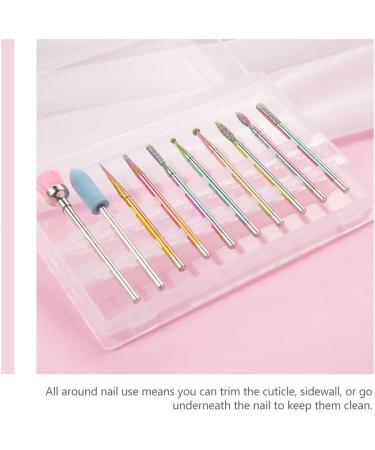 Beavorty 1Set Alloy grinding head ceramics tools ceramic drill bits diamond drill bits multipurpose tool manicure pedicure remover tools nail filer kit Tungsten steel alloy polisher - Buy Online on GoSupps.com