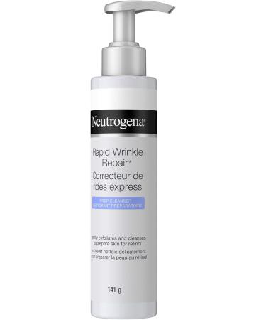 Neutrogena Facial Cleanser Rapid Wrinkle Repair Paraben Free Face Wash 141g - Buy Online on GoSupps.com