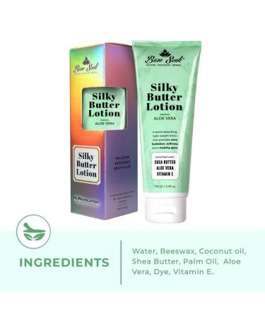 Bare Soak Silky Butter Lotion for Hands and Feet - Pack of 3 - Aloe Vera - Buy Online on GoSupps.com