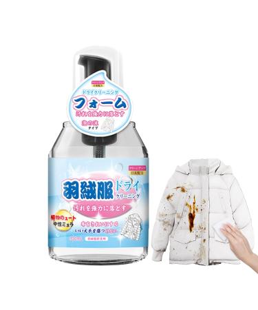 Dry Wash Spray for Clothes - Multifunctional Laundry Stain Remover - Effective Carpet Spray Gentle Clothing Spray for Clothes Laundry Wine