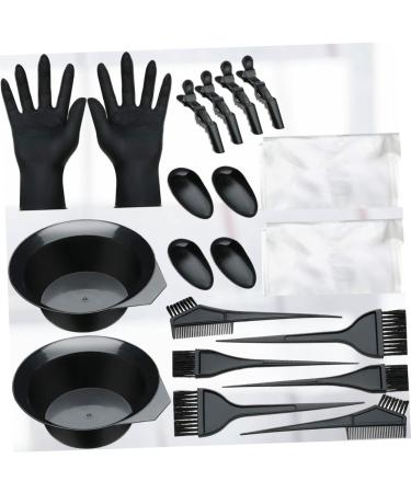 FRCOLOR 2 Sets Hair Dye Kit Hair Color Bowls Diy Salon Tool Hair Salon Tool Kit Salon Hair Coloring Supplies Hair Color Mixing Bowl Hair Dye Bowl Brush Hair Tinting Tool Shawl Disposable - Buy Online on GoSupps.com
