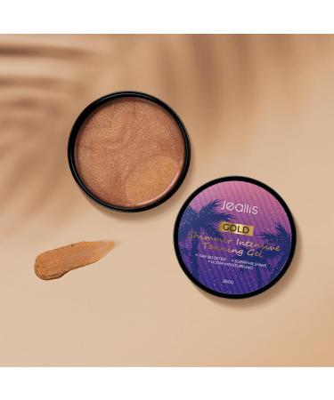 Extreme Dark Tanning Luxe Gel - Carrot Gold Shimmer & SPF 0 | Fast Natural Tan Enhancer - 200ml - Buy Online on GoSupps.com