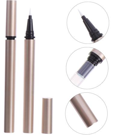 WOFASHPURET 5pcs Eyeliner Empty Pipe Refillable Liquid Glitter Eyeliner Lip Gloss Tubes Bottle Golden Plastic 1 count (Pack of 1) Golden - Buy Online on GoSupps.com