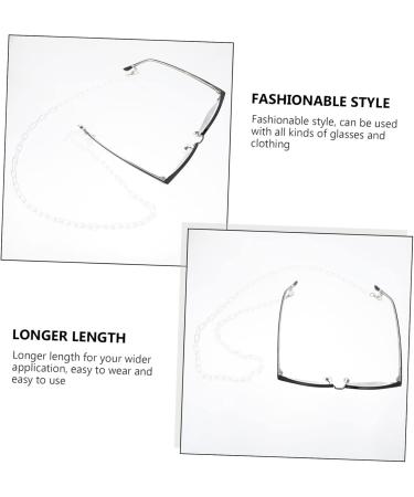 Magiclulu 3 StK Masking Glasses Chain & Anti-Lost Lanyard for Face Masks & Sunglasses - Durable Acrylic 70x0.2cm - Buy Online on GoSupps.com