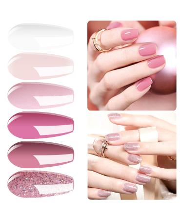 Vishine Sunone 48W LED UV Nail Lamp - Complete Set with 6 Gel Colors Top & Base Coat Manicure Tools | Fast International Shipping - Buy Online on GoSupps.com