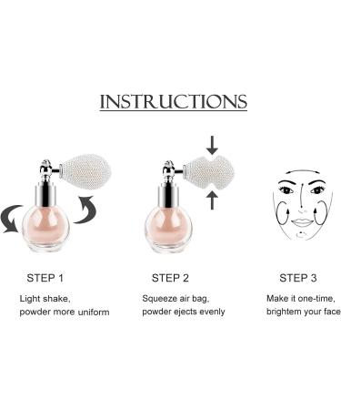 Shimmering Body Glitter Spray - Nude Pink Highlighter for Hair, Face & Body - High Gloss Makeup Sparkle - Buy Online on GoSupps.com