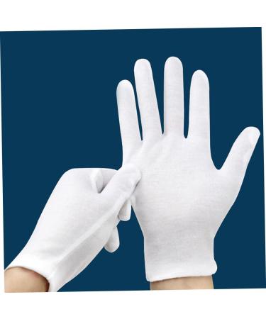 Healeved 12 Pairs Moisturizing Gloves Work Gloves White Gloves Moisturizing Overnight Gloves Working Gloves Cotton - Buy Online on GoSupps.com