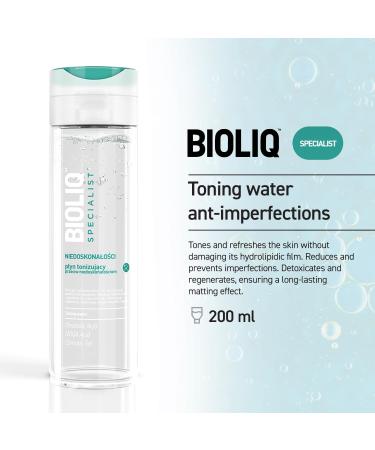 Bioliq - Specialist Toning Water - Restores Skin Balance, Mattifies All Day with Oleanolic Acid, NDGA, & Aloe Vera Leaf Extract for Skin Care - 200 ml - Buy Online on GoSupps.com