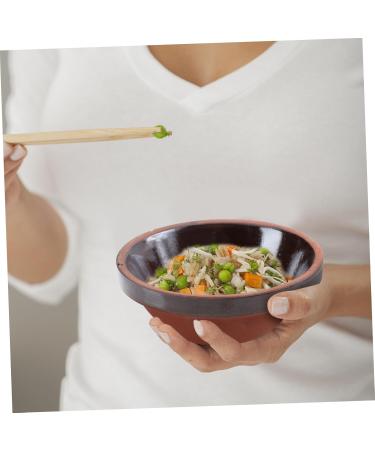 Zerodeko 7pcs Terracotta Bowl Kids Cutlery Countertop Fruit Bowl Earthenware Bowl Vintage Stew Bowl Child - Buy Online on GoSupps.com