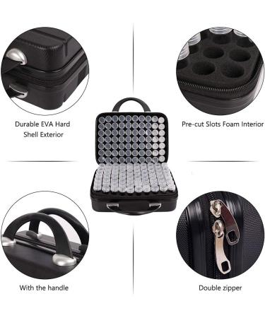 N&T NIETING Diamond Painting Storage Containers - 140 Slots Bead Storage Box with Label Stickers - Portable DIY Art Crafts Accessories Kit in Black - Buy Online on GoSupps.com