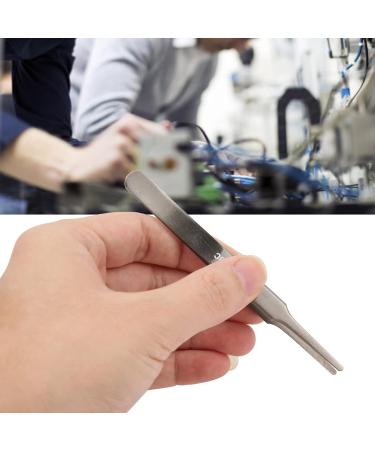 High-Precision Stainless Steel Craft Tweezers - Acid & Impact Resistant for Semiconductors & Photovoltaics - Buy Online on GoSupps.com