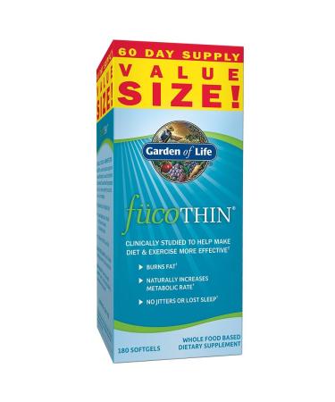Garden of Life FucoThin 180 Softgels
