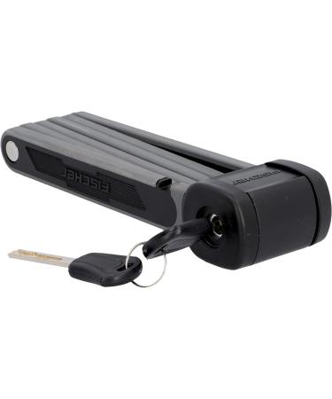 Fischer PROTEC FKS85 Soft-Touch Folding Bicycle Lock | 85 cm 2 Keys Black | Secure International Shipping - Buy Online on GoSupps.com
