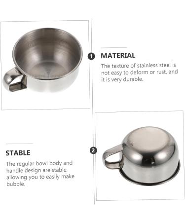 FRCOLOR 6 STK Razor Wood Mixing Bowls Stainless Steel Shaving Brush & Japanese Soup Bowls Rustproof Durable Perfect for Rice & More - Buy Online on GoSupps.com