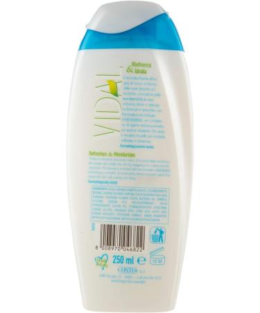  VIDALFORCE Shower gel Coconut water - 250 ml - Buy Online on GoSupps.com