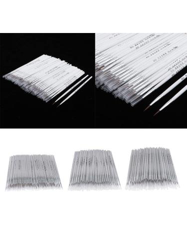 100pcs Line Drawing Brush Nylon Modeling Brush Brush Dotting Pen 14mm - Buy Online on GoSupps.com
