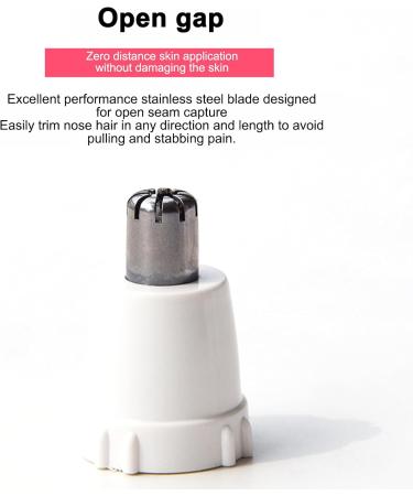 4-in-1 Women's Electric Hair Remover | Rechargeable Body Hair Removal & Grooming Set - Trimmer for Nose Lip Eyebrows & Face - Buy Online on GoSupps.com